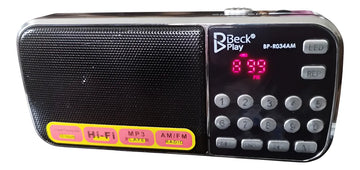 Radio Digital Am Fm Bolsillo Recargable Usb Mp3 Gran Sonido