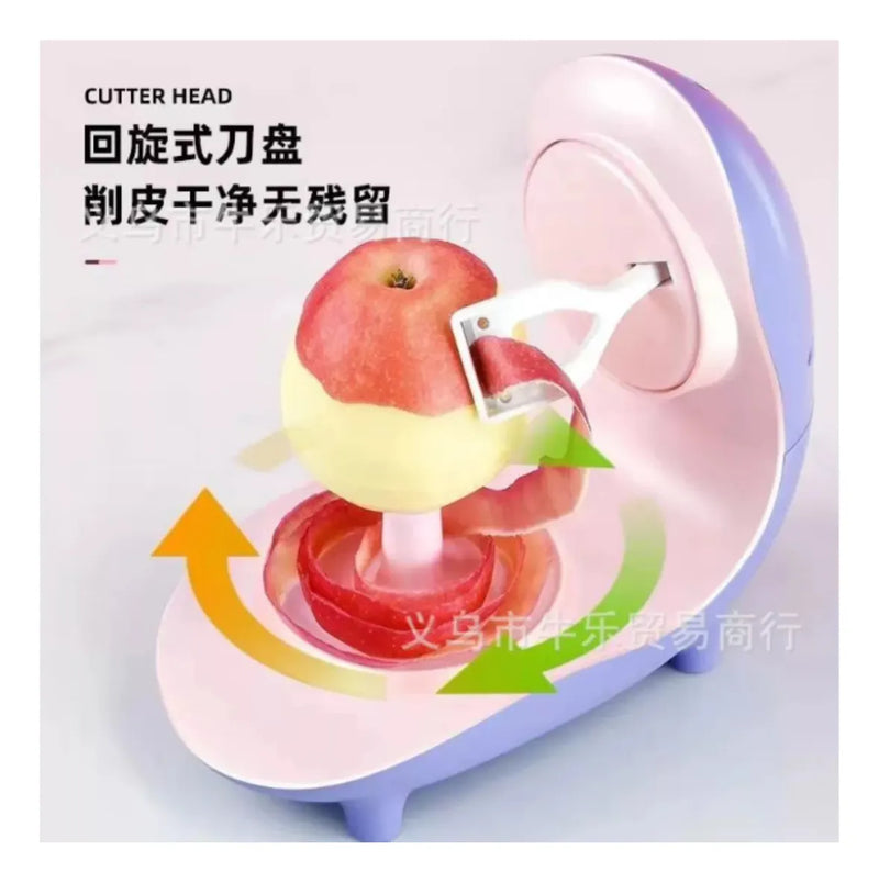 Maquina Peladora Frutas Verduras Manzanas Manual Lila