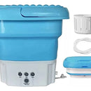 Mini Lavadora Portátil Multifuncional Eléctrica Viajera Rosa
