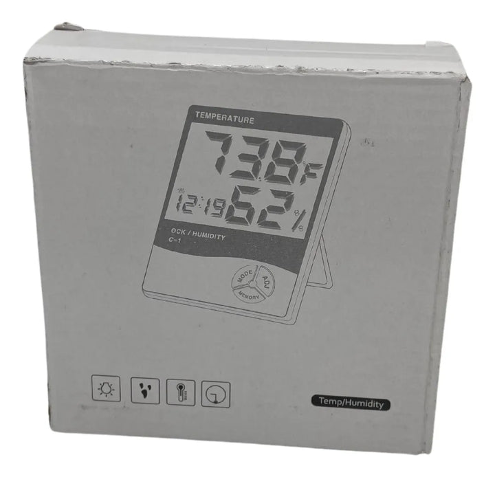 Medidor Humedad Termohigrómetro Digital Termómetro Ambiental