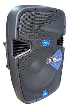 Cabina Activa 15 Audio Sound As-900 Base Y Micrófono 9000w Negro