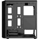 Caja Darkflash Water Square 5 Atx Vidrio Frontal Mid Tower Negro
