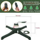 Árbol Base Giratoria Navidad Soporta Árbol Hasta 3.20 Metros Verde