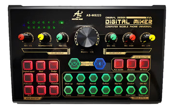 Mezclador Transmision En Vivo American Sound Asms223