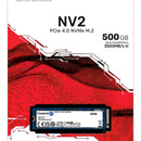 Unidad De Estado Solido Ssd M.2 500gb Kingston Nv2 Pcie 4.0 Nvme Snv2s/500g