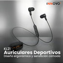 Audifono Bluetooth Deportivo Control Volumen Con Estuche Kin Hifi Sound Hifi Sport
