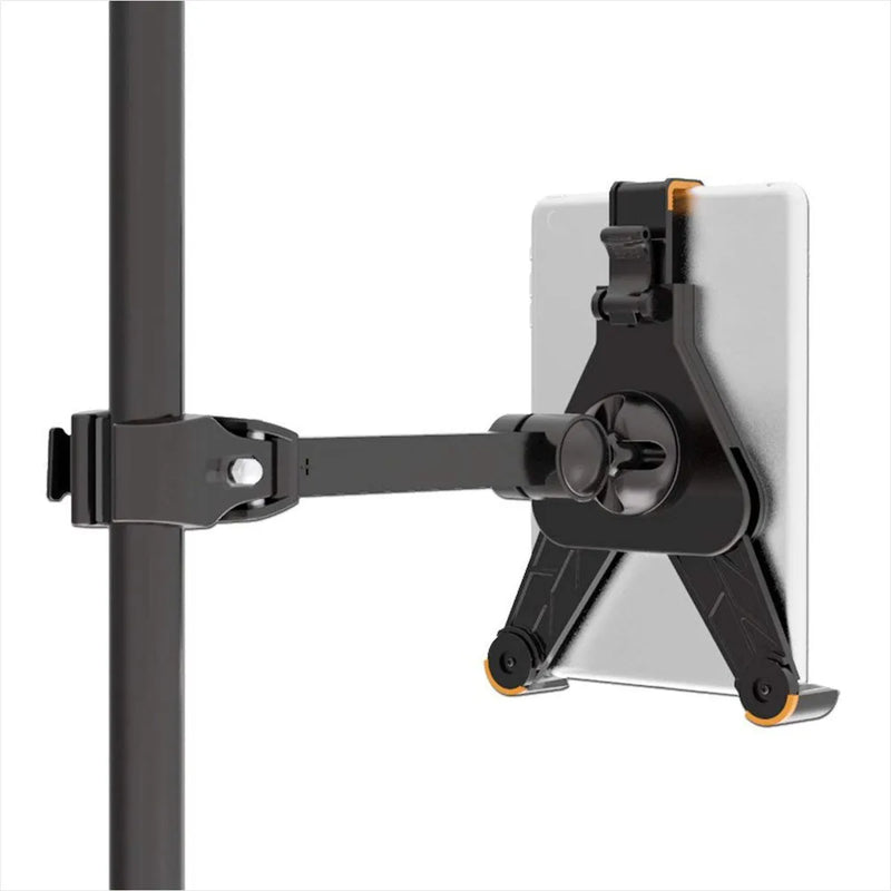 Soporte Holder Tablet iPad Pedestal De Micrófono 8.9 A 10.4 Color Negro