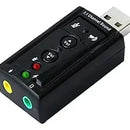 Tarjeta De Sonido Externa Usb 7.1 Adaptador Audio Microfono