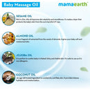 Mamaearth Aceite De Masaje Calmante Para Bebés | Hidrataci.
