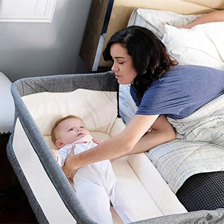 Bedside Sleeper Cuna De Cabecera, Cuna Para Bebé 3 En 1, Cun