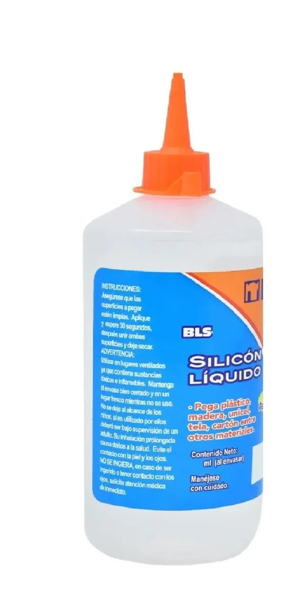 Silicona Liquida 100 Ml Pegar Madera Plastico Unicel Tela