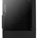 Gabinete Gamer Aerocool Quantum Mesh 3 Ventiladores Argb Negro