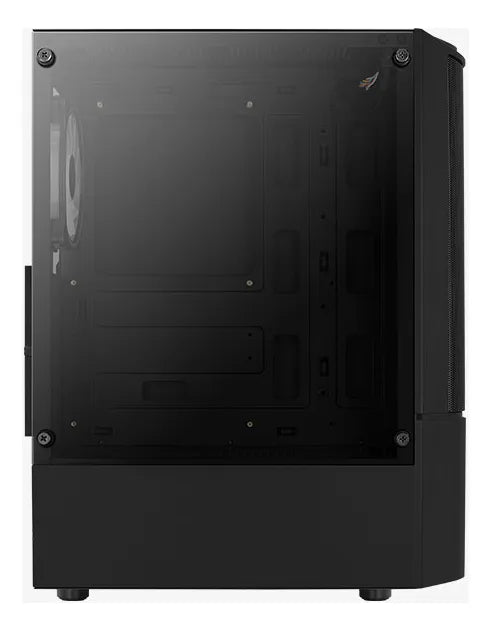 Gabinete Gamer Aerocool Quantum Mesh 3 Ventiladores Argb Negro