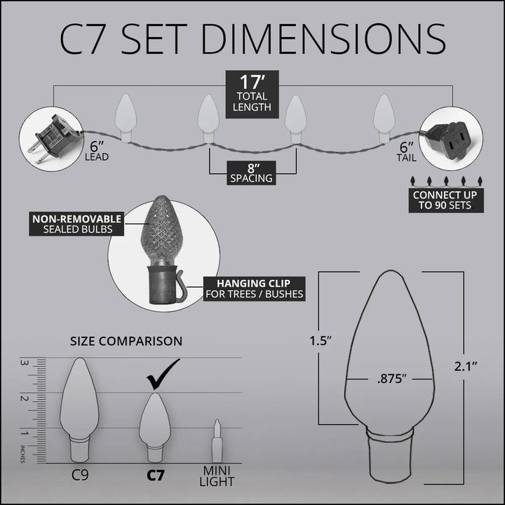 Extensión 25 Luces Navideñas Led Wintergreen Lighting 8