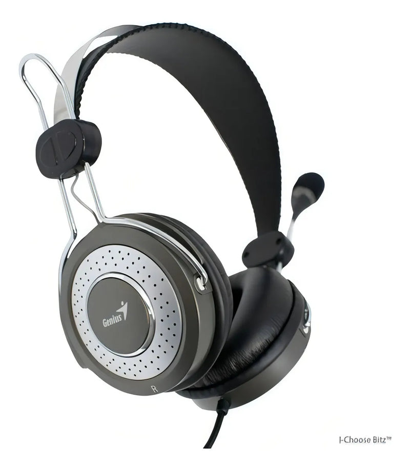 Auricular C/microfono Genius Hs-04su Pc Plug 3.5mm