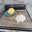 Tabla De Picar Alimentos Grande Acero Inoxidable 304 Lisa Plateado