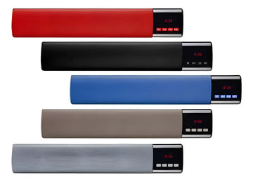 Parlante Speaker B28s Portátil Con Bluetooth Negra Gris