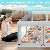 Parque Infantil Ultra Seguro Y Amplio Para Bebés