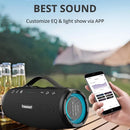 Parlante Tronsmart Mirtune S100 Bluetooth 50w Portátil Led Negro