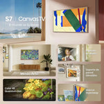 Televisor Hisense Canvas 55 Qled 4k 55s7n