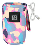 Febud Calentador De Biberones Portátil,guardián De Calor De