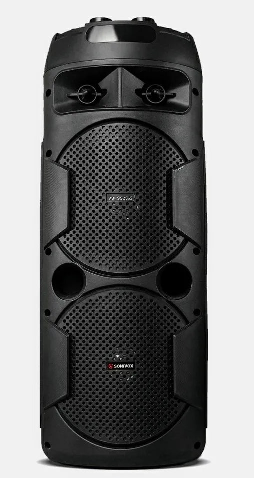 Parlante Torre De Sonido Sonivox 7000 Wats Negro