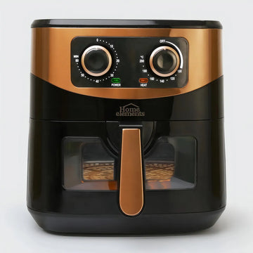 Air Fryer Home Elements 7 Litros Color Negro