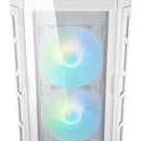 Armario Cougar Duoface Rgb de vidrio templado blanco para jugadores. Medio