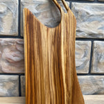 Tabla De Cortar En Madera Teca 100%natural Tabla Hacha Pequeña