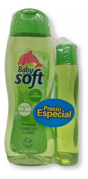 Shampoo Baby Soft 400 Ml + Shampoo Baby Soft 200 Ml