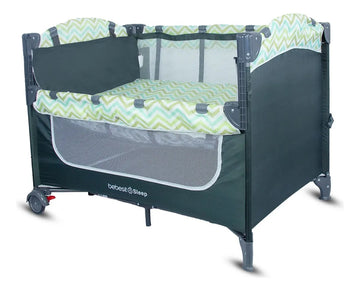 Cuna Corral Colecho Para Bebe Con mosquitero Sleep 2 en 1 Bebesit Incluye Bolsa de viaje