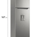 Nevera Electrolux congelador superior no frost 245L inverter gris ERT28F3C4BS