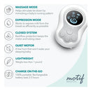Motif Medical Duo - Extractor De Leche Electrico Doble Porta