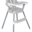 Silla Comedor Bebe 3en1 Happy Baby Azul Cp7000 Color Gris
