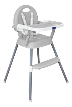 Silla Comedor Bebe 3en1 Happy Baby Azul Cp7000 Color Gris