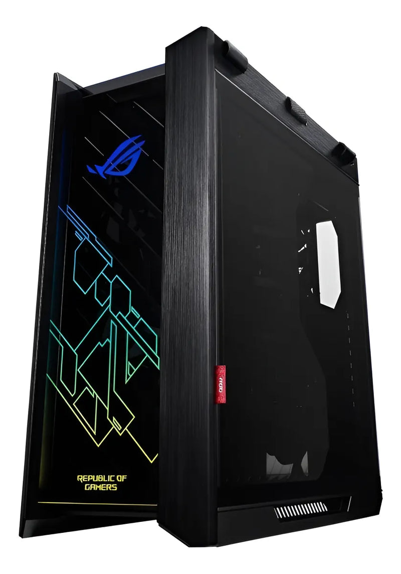 Carcasa Para Computadora Asus Rog Strix Helios Gx601 Rgb Mid Color Negro