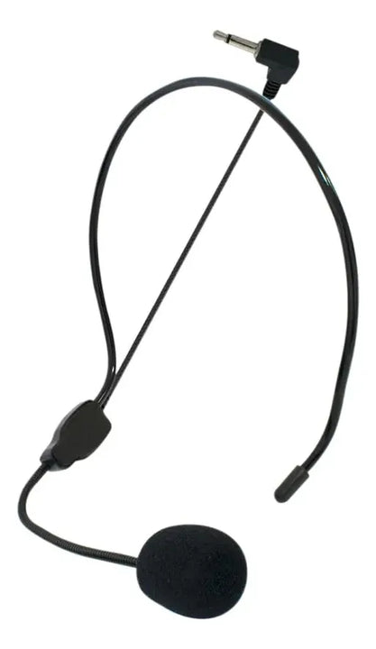 Parlante Amplificador Voz Recargable Micrófono Diadema Radio Diseño