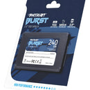Disco sólido interno Patriot Burst PBU240GS25SSDR 240GB negro