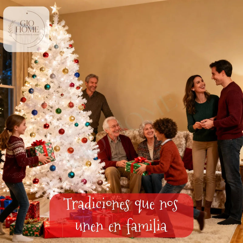 Arbol De Navidad Siberiano 1.8m 250 Puntas Gio Home Pino Navideño Look Natural Base Metalica Artificial Para Decoracion Con Bolas Adornos Extension Cintas Bombillos Botas Campanas Luces Estrella Noel