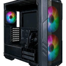 Caja E-atx Cooler Master Haf 500 Argb (negro