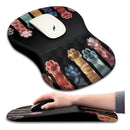 Hokafenle Alfombrilla Ergonomica Para Mouse Con Diseno De Ma