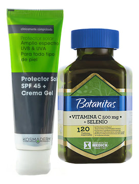 Protector Solar 45 + Vitamina C