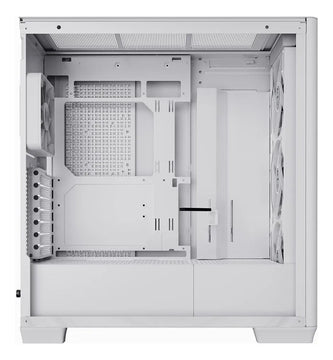 Gabinete Gamer Apnx C1 Blanco Maxima Calidad Alta Gama 4 Fan