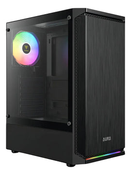 Gamdias Aura GC8 BLACK carcasa de ordenador de sobremesa negra