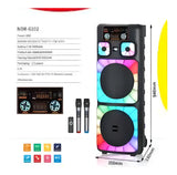 Torre Sonido Parlante Ndr-0202 Rgb 12 Pulgadas Negro