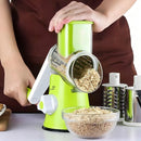 Cortador de verduras 3 en 1 de acero inoxidable y rallador de mesa