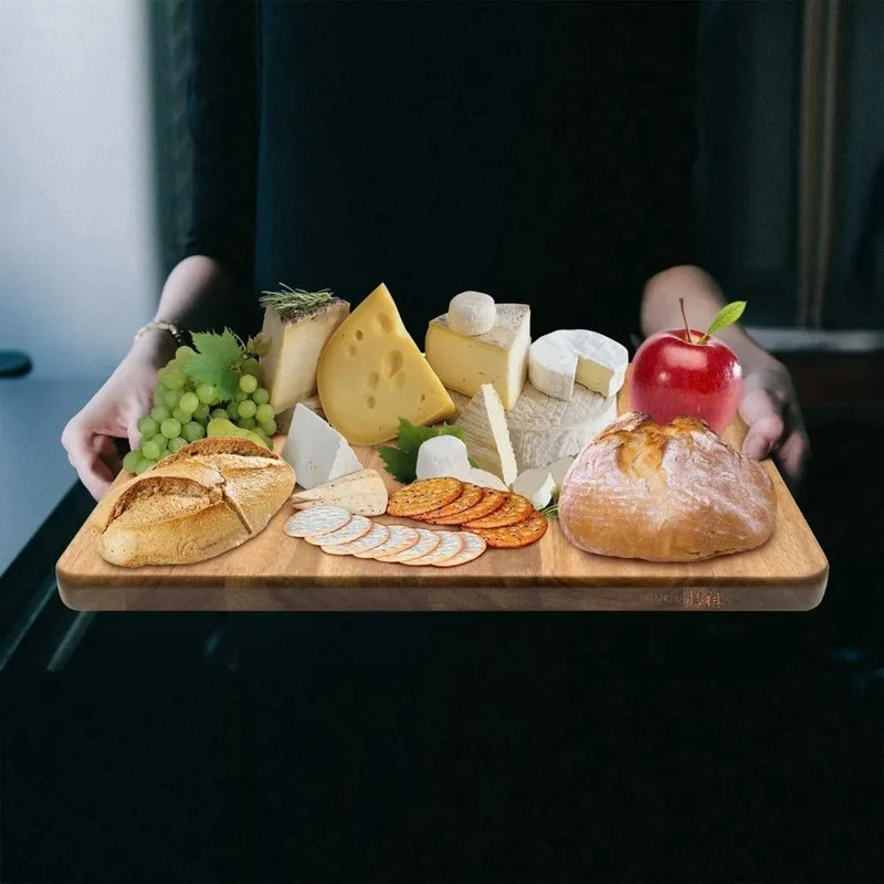 Tabla Profesional Madera Bambú Para Picar Alimentos - Asados Multiuso