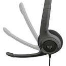 Audífonos / Diadema Con Micrófono Logitech Usb Headset H390 Negro