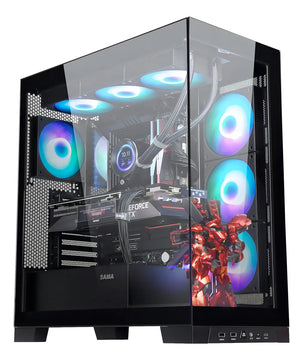 Funda Negra Full Tower Para Sama Neview 4503, Doble Templ