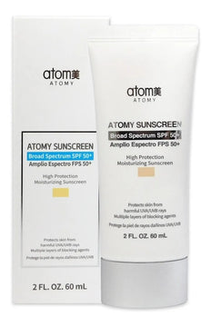 Protector Solar Facial Atomy Crema Fps 50+ 60g Suave Y Fino